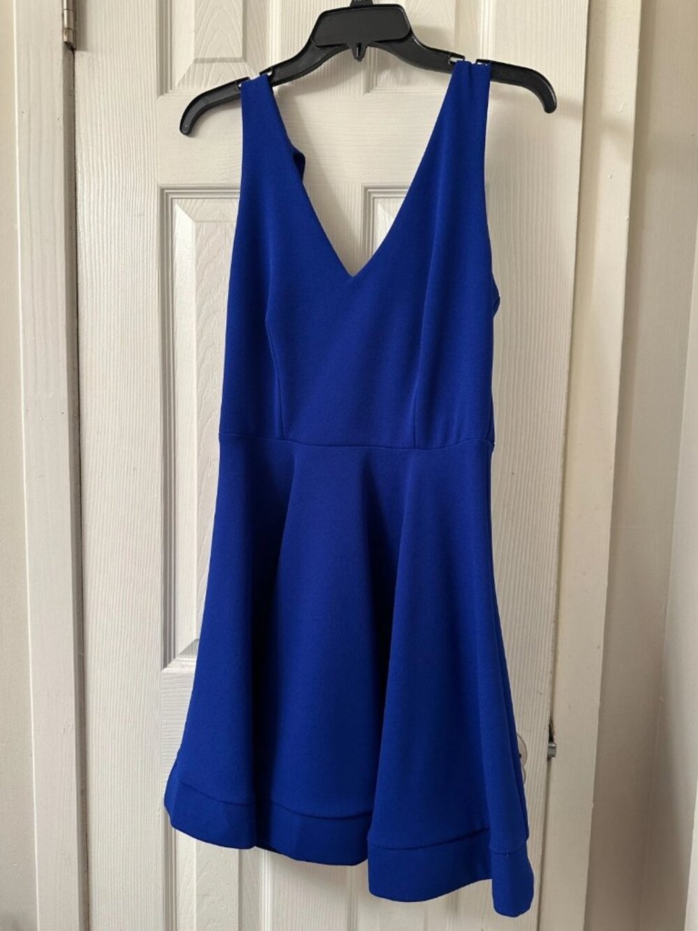 Gently Used B. Darlin Short Blue Tie-Back Dress Size 11/12